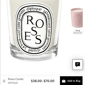 Diptyque roses bought parfumee